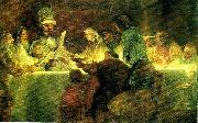 Rembrandt Harmensz Van Rijn batavernas trohetsed till claudius civilis France oil painting artist